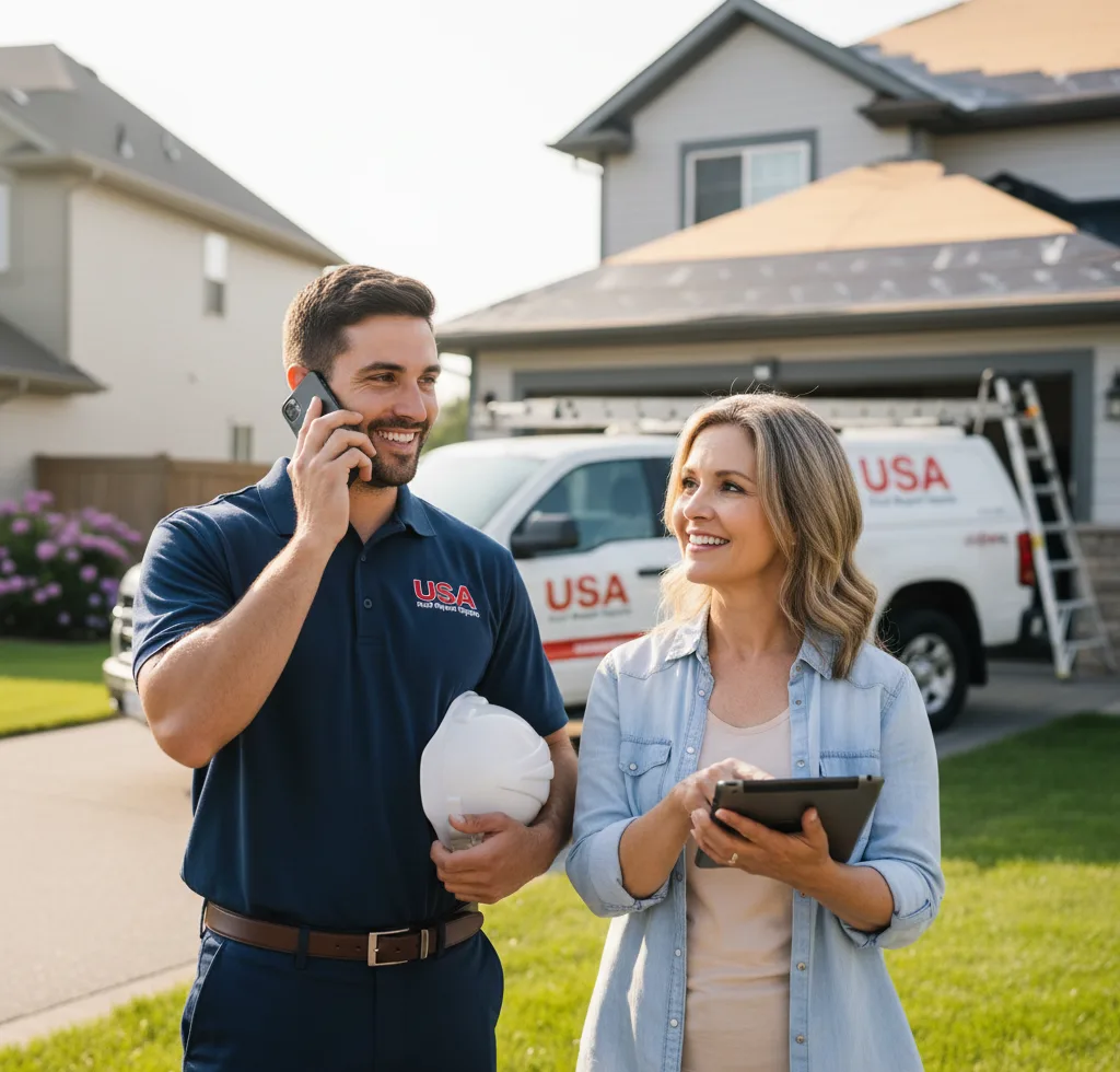 USA Roof Repair Experts customer support in Penasco